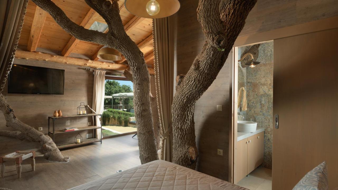 Willa Stolidi Mou Treehouse Atsipopoulo Zewnętrze zdjęcie